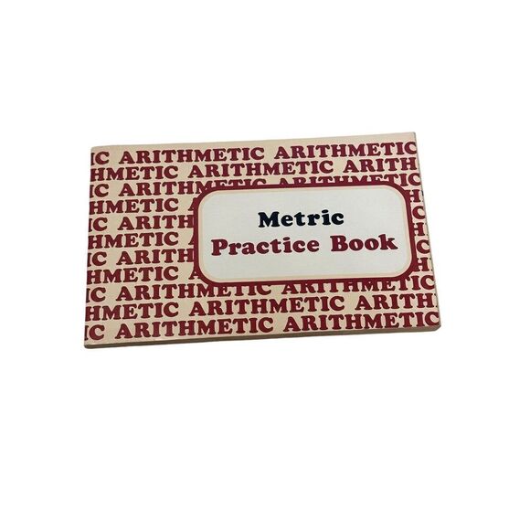 Vintage Metric Practice Book‎ Workbook - Unused - Picture 1 of 7